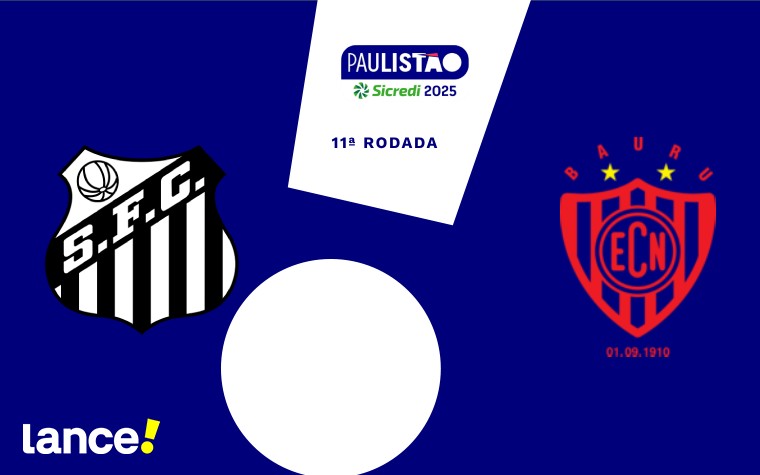 Santos x Noroeste (Arte: Lance!)