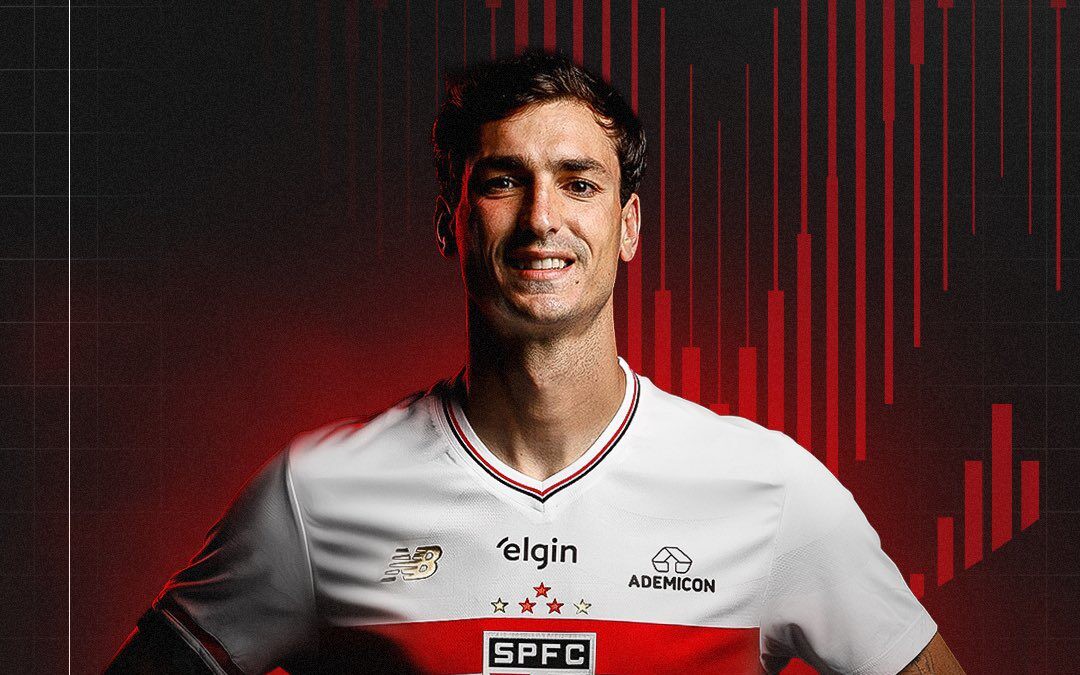 Dinenno perdeu espaço no Cruzeiro após lesão (Foto: Divulgação/ São Paulo FC)