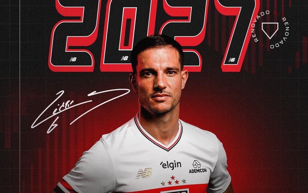 Cédric renovou até 2027 (Foto: Divulgação/ São Paulo)