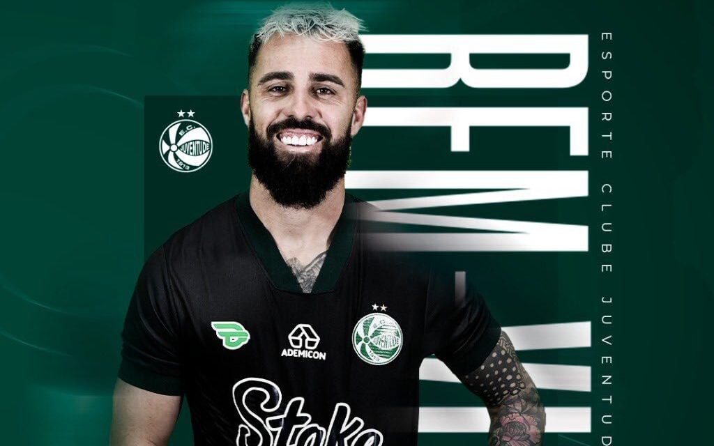 Jandrei foi anunciado pelo Juventude (Foto: Divulgação/ Juventude)