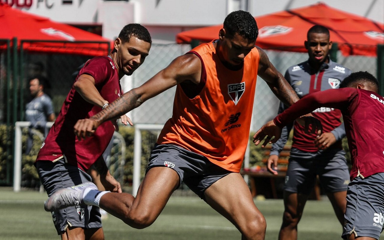São Paulo fez último treino antes de jogo contra o Cruzeiro (Foto: Erico Leonan / São Paulo FC)