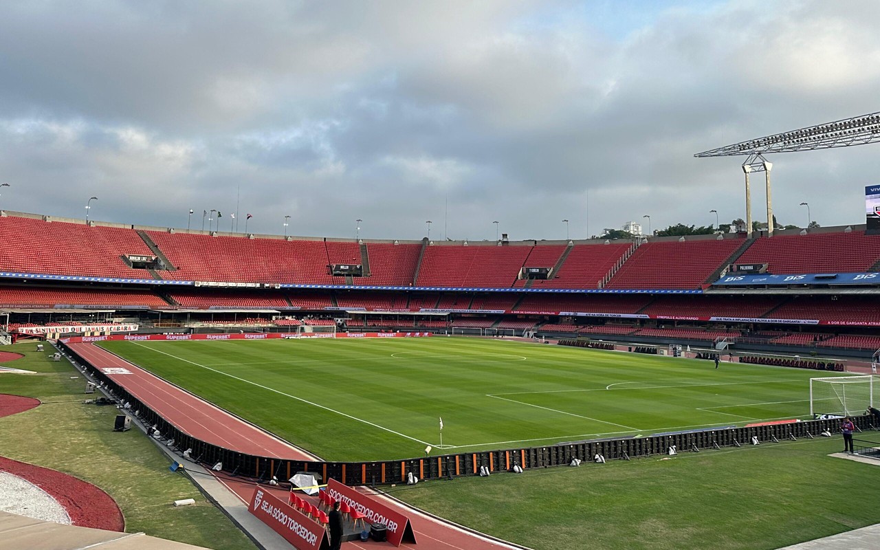 O São Paulo recebe o Mirassol neste sábado (24), no Estádio do Morumbi, pela 10ª rodada do Brasileirão. (Foto: Juliana Yamaoka/ Lance!)