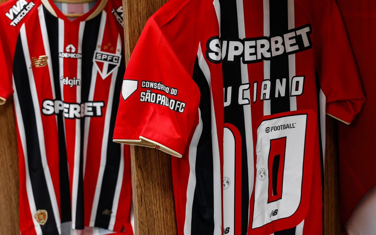 Camisa II do São Paulo (Foto:Rubens Chiri / São Paulo FC)
