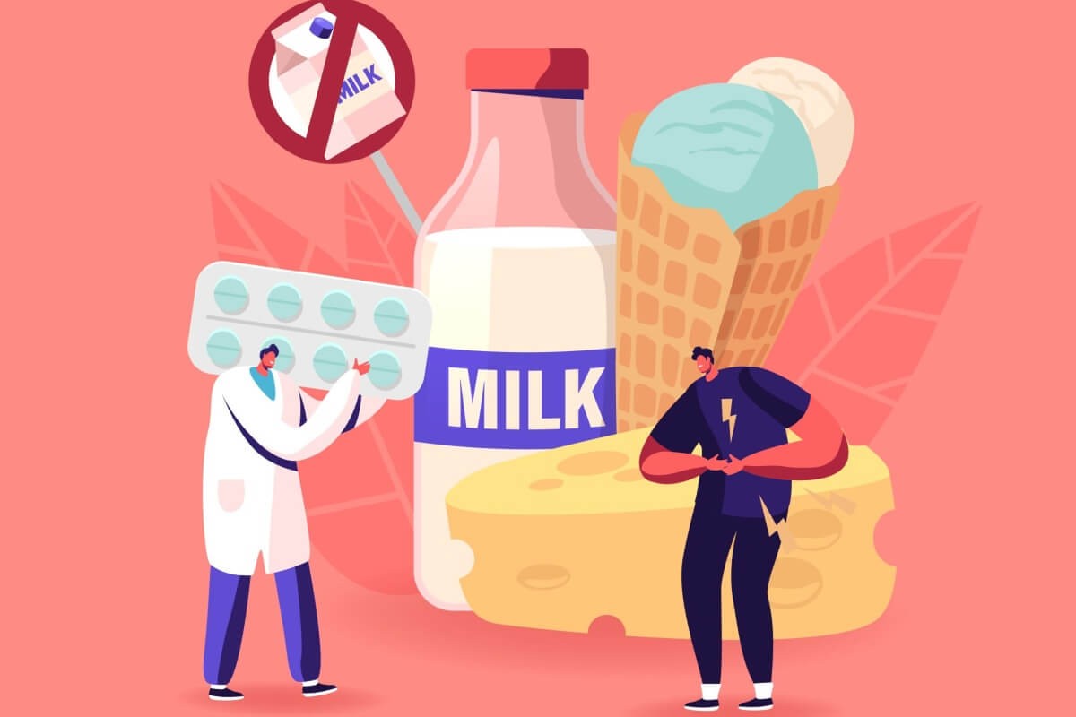 A intolerância à lactose pode ter diversas causas