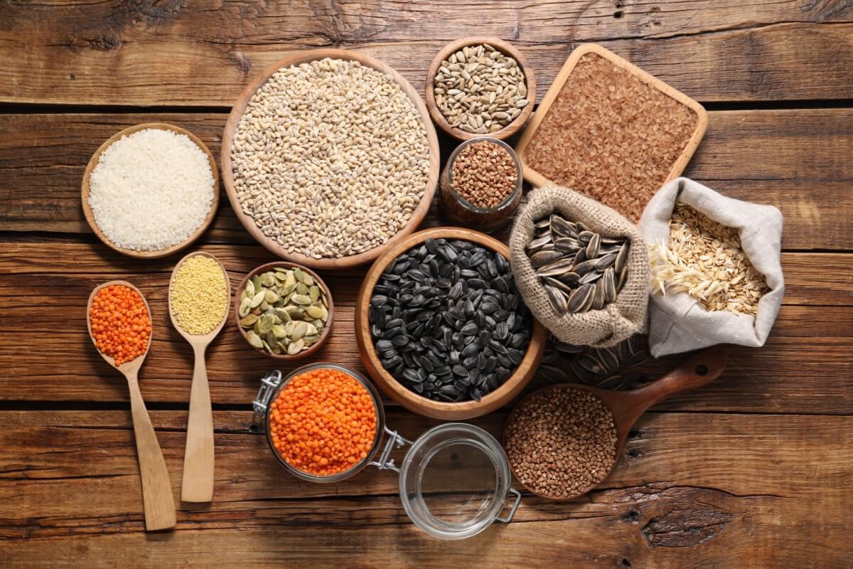 Grãos e sementes devem fazer parte da alimentação