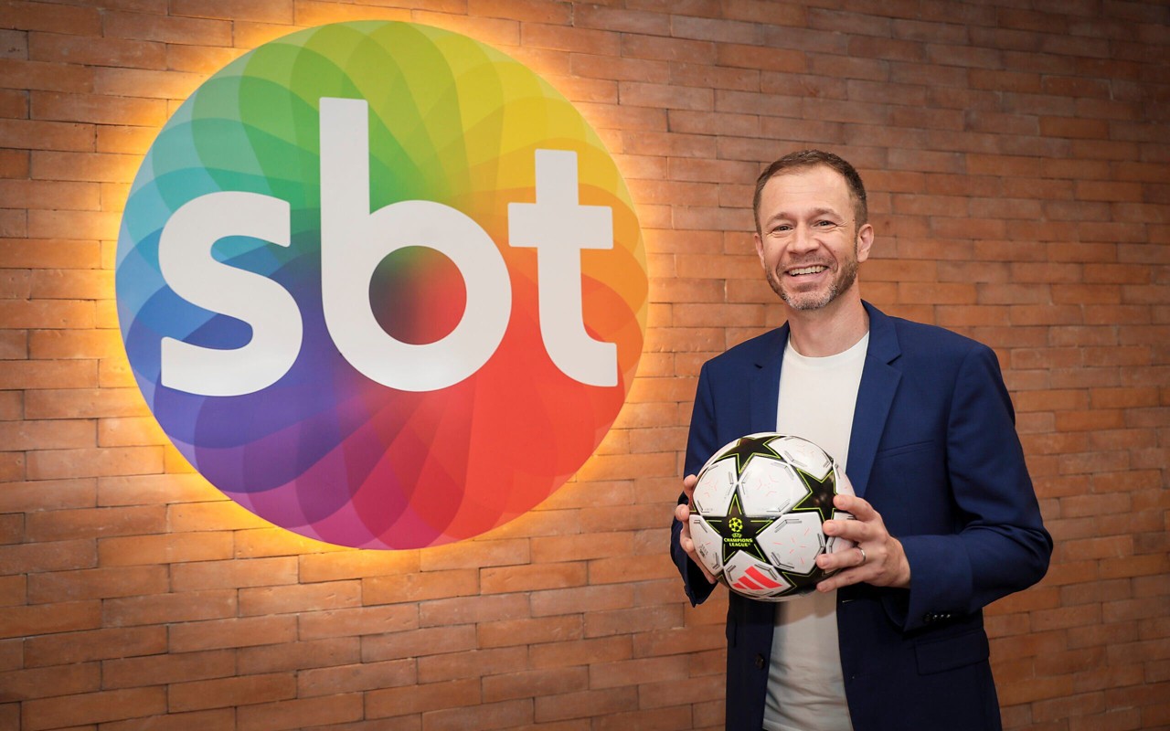 Tiago Leifert é o narrador titular do SBT (Foto: Rogerio Pallatta / SBT)
