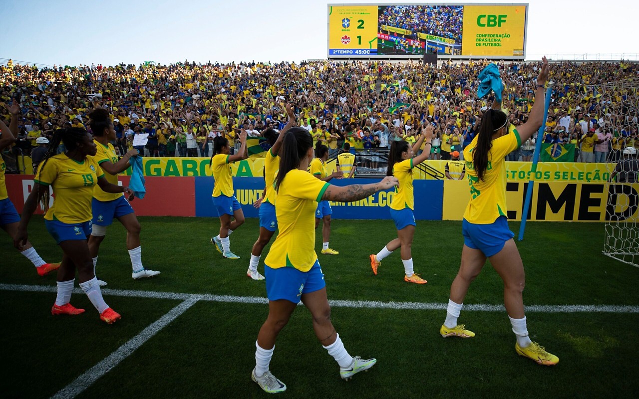Brasil enfrenta o Japão em dois amistosos em São Paulo. (Foto: Thais Magalhães/CBF)