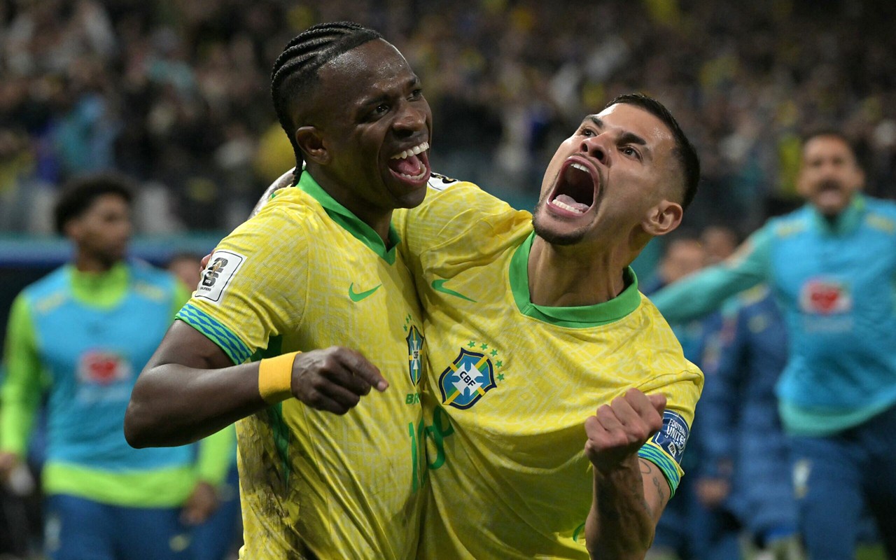 Brasil está classificado à Copa do Mundo de 2026 (Foto: Nelson Almeida/AFP)