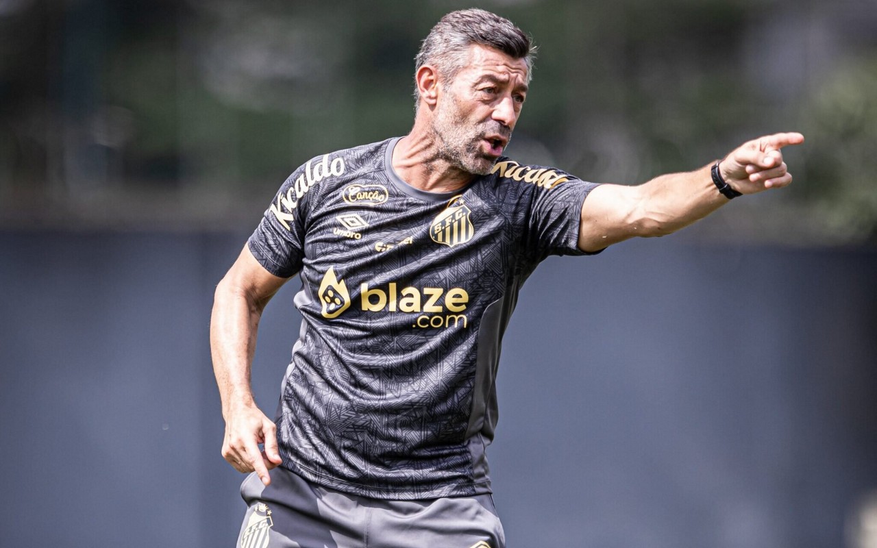 Caixinha prepara o Santos para encarar o Bahia (Foto: Raul Baretta/ Santos FC)