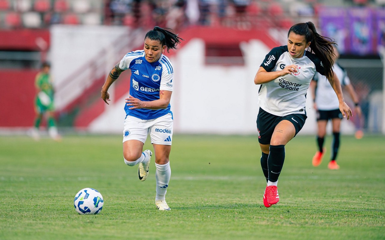 Corinthians e Cruzeiro estão classificados para as semifinais do Brasileirão Feminino. (Foto: CBF/Divulgação)