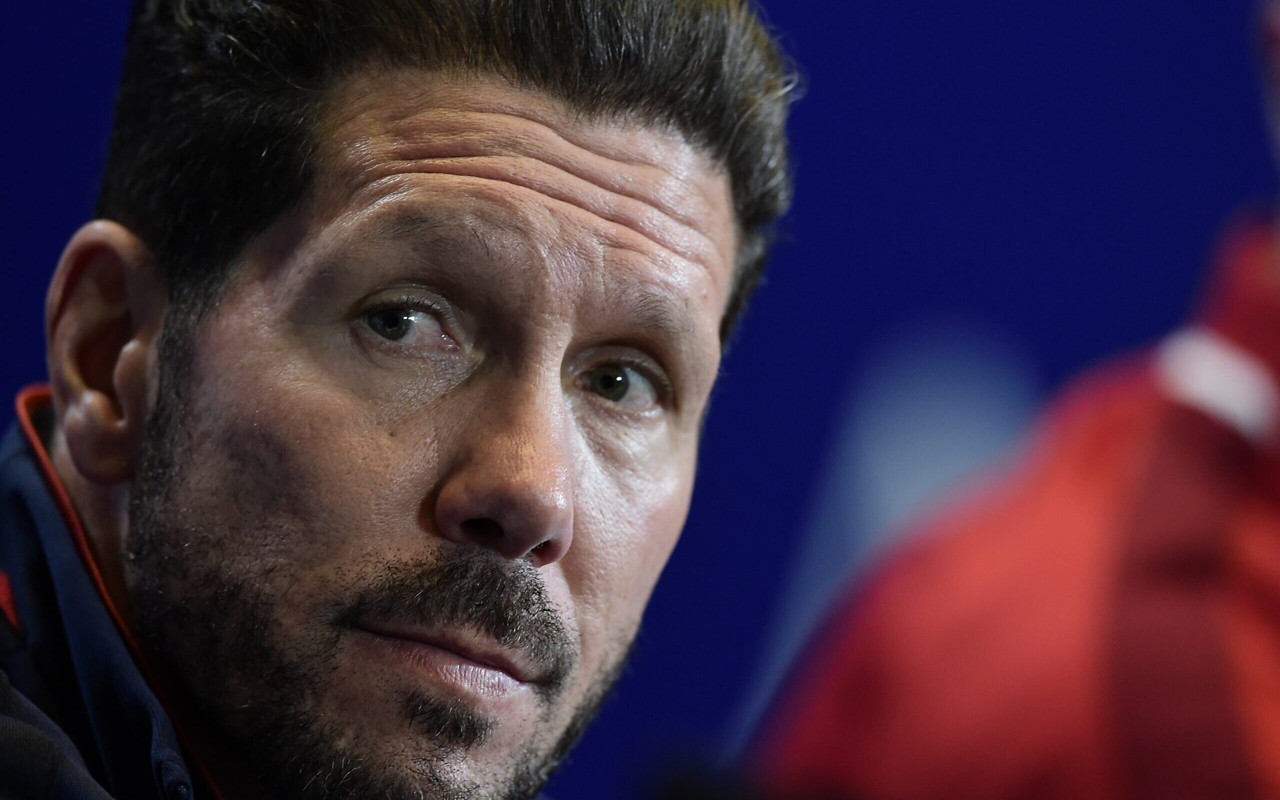 Diego Simeone é técnico do Atlético de Madrid (Foto: Javier Soriano/AFP)