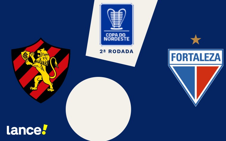 Sport e Fortaleza se enfrentam pela segunda rodada da Copa do Nordeste (Arte: Lance!)