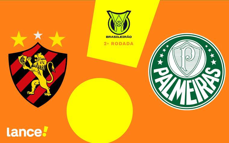 Sport x Palmeiras: 2ª rodada do Brasileirão (Foto: Arte/Lance!)