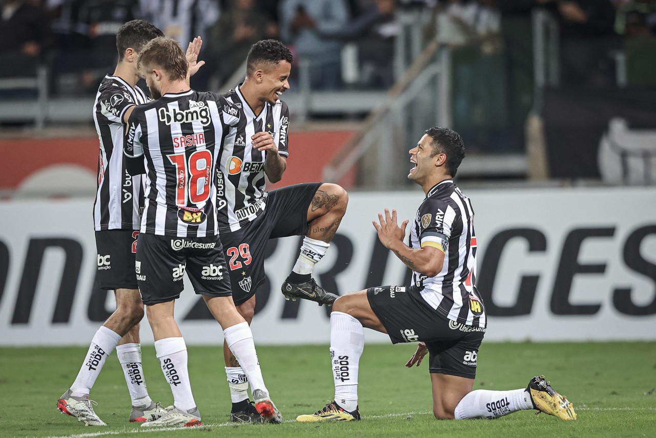 O placar mais elástico do Galo foi a vitória por 3 a 1 em cima do Del Valle, no Mineirão