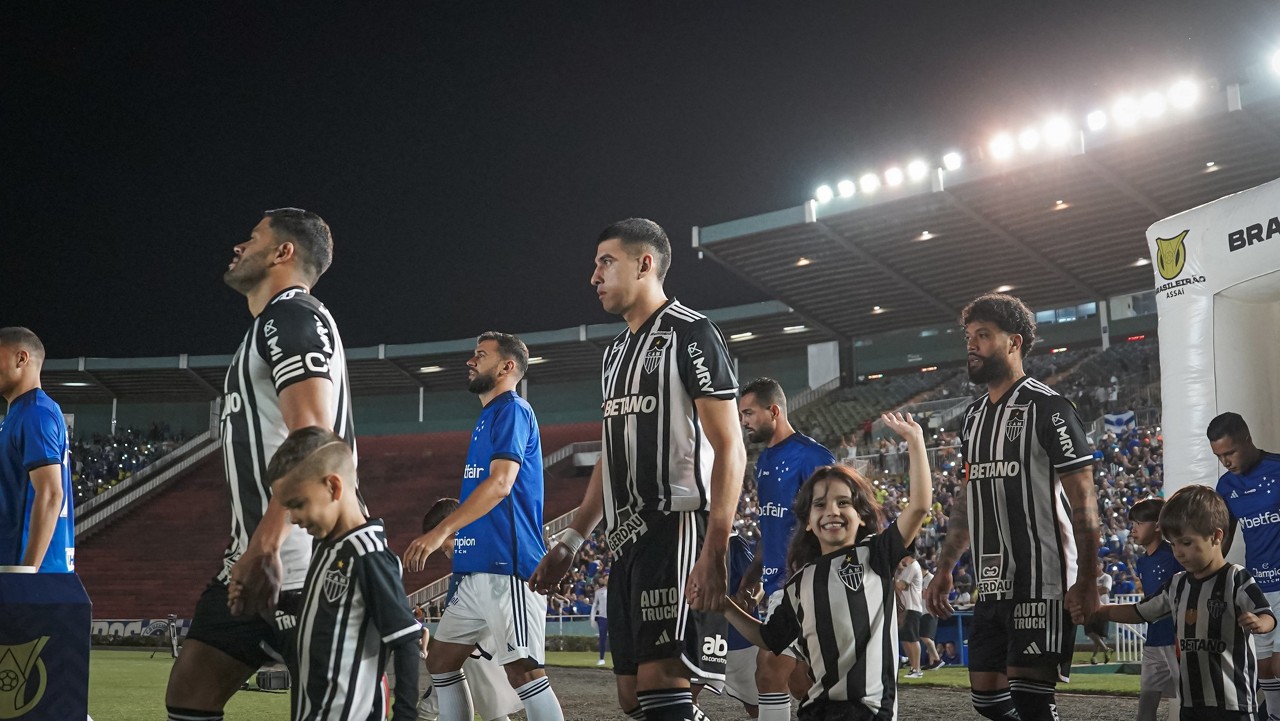 Cruzeiro e Atlético já se enfrentaram neste primeiro turno. O Galo venceu o clássico por 1 a 0