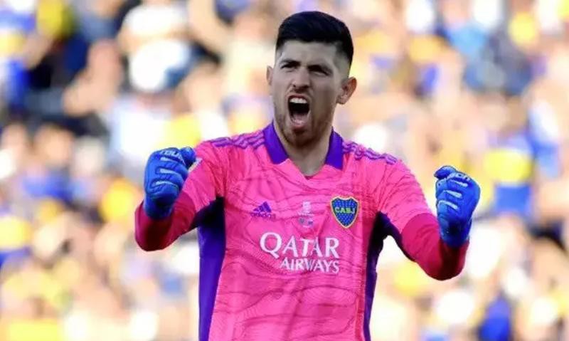 Goleiro Agustín Rossi, ex-Boca Juniors, fechou com o Flamengo