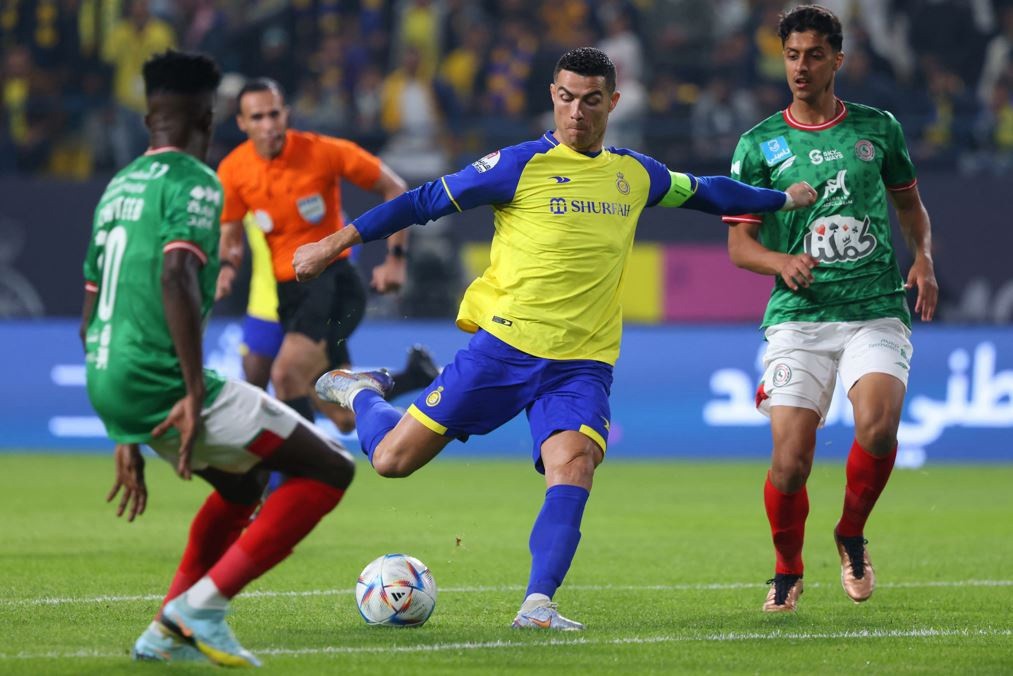 Cristiano Ronaldo atuando pelo Al-Nassr