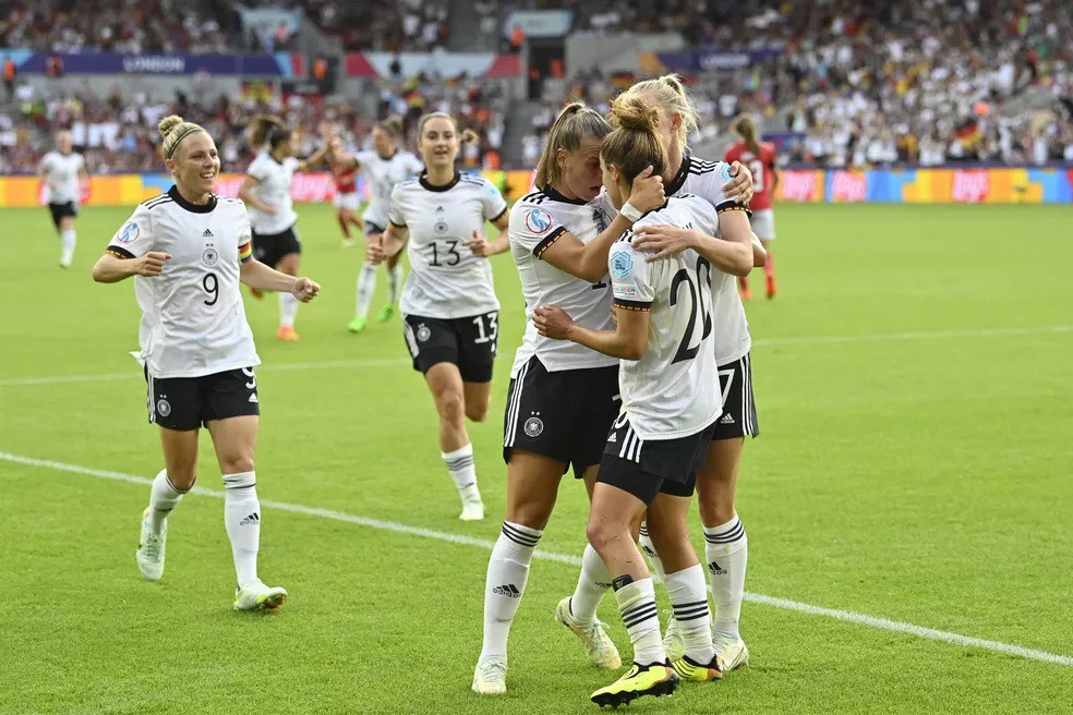 Alemanha e Áustria se enfrentam na Eurocopa Feminina, pelas quartas de final