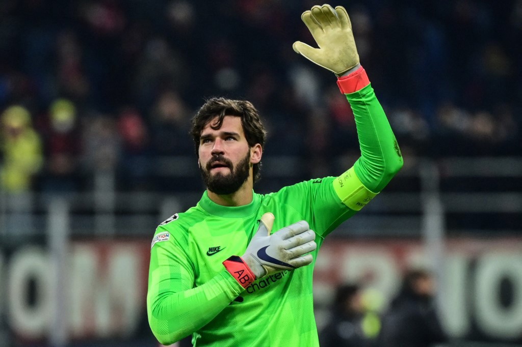 Alisson é goleiro do Brasil e do Liverpool