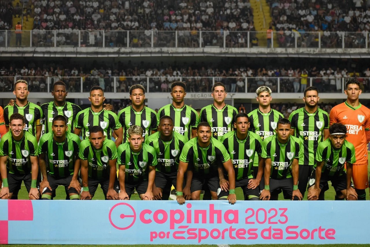 O América foi derrotado pelo Palmeiras, por 2 a 1, na final da Copinha 2023.