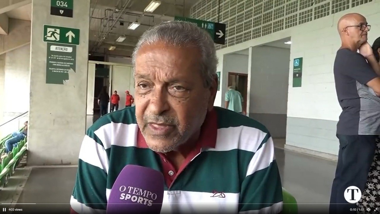 Zé Horta se despediu do amigo Jair Bala nesta quarta-feira (28), no Independência, em Belo Horizonte