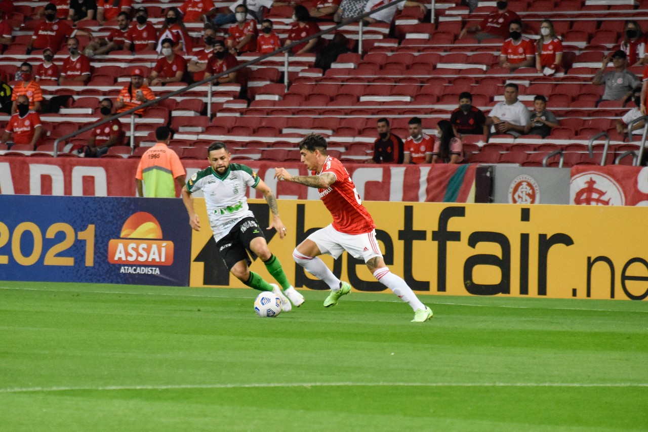 Na temporada passada o América foi superado pelo Inter, no Beira Rio, por 3 a 1