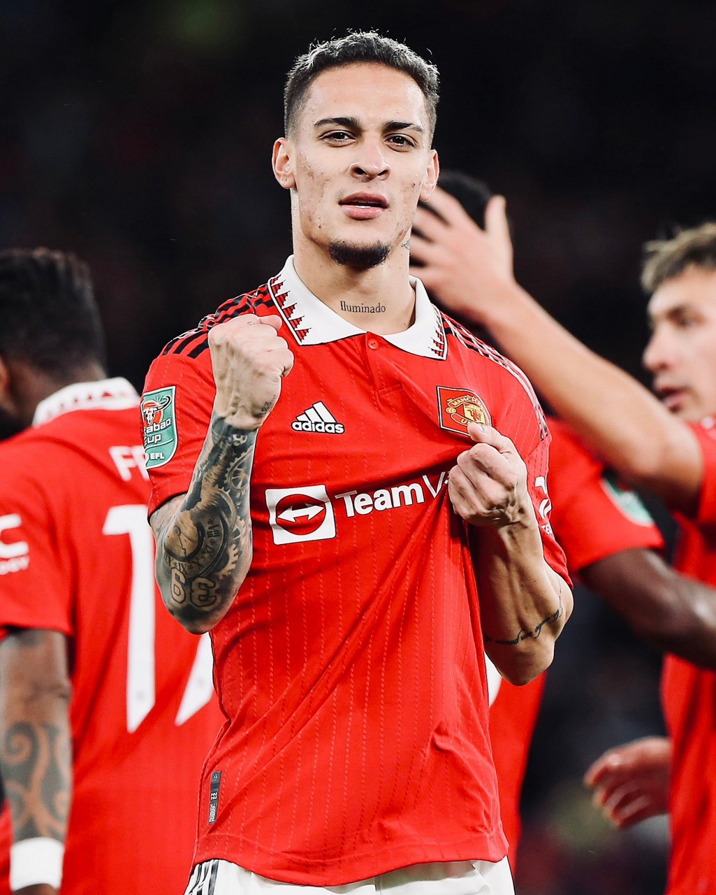 Atacante brasileiro brilhou na partida válida pela Copa da Liga Inglesa