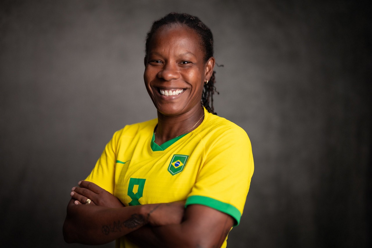 Aos 44 anos, Formiga é um dos maiores nomes do futebol mundial