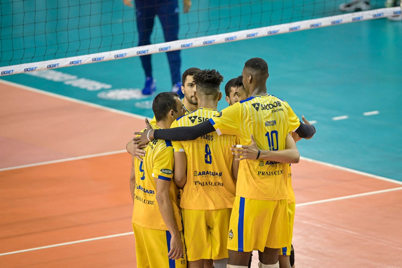 Jogadores do Araguari