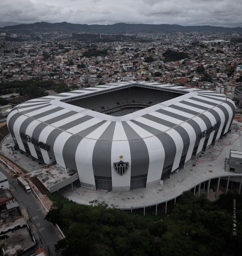 Atlético x Flamengo será na Arena MRV
