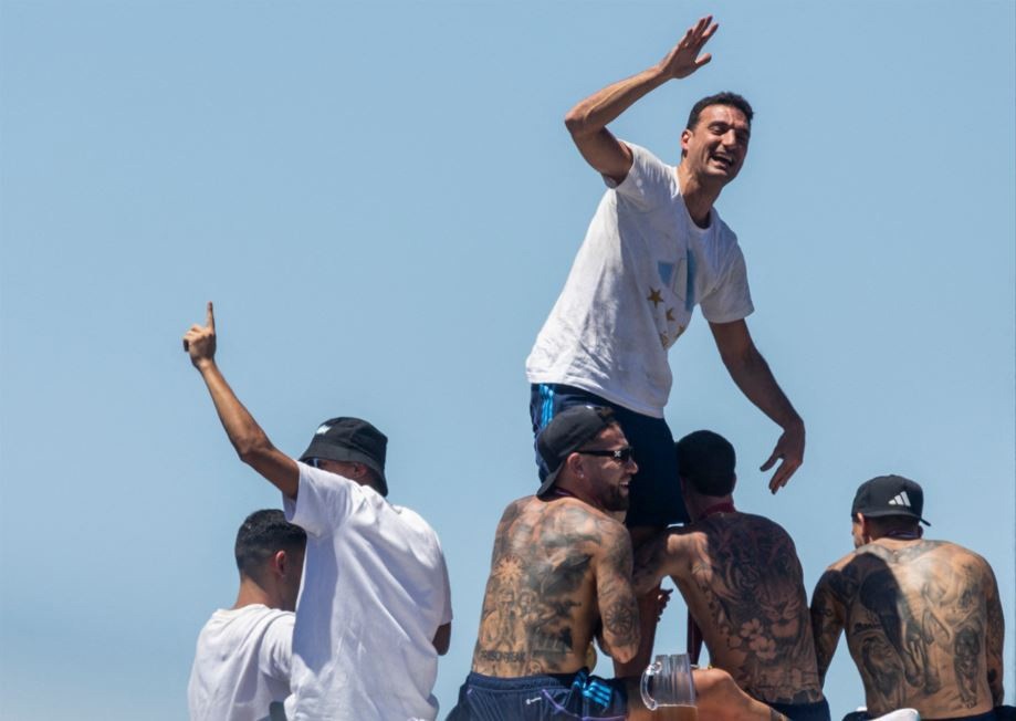Lionel Scaloni, técnico da Seleção Argentina