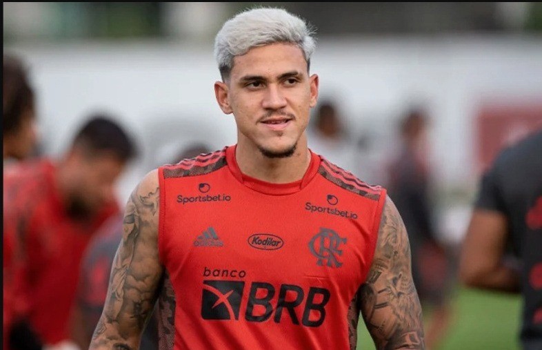 Atacante Pedro, do Flamengo