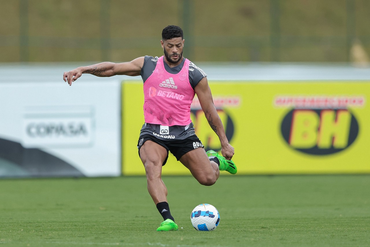 Hulk desfalcou o Galo no jogo de ida, mas reforça a equipe no Mineirão