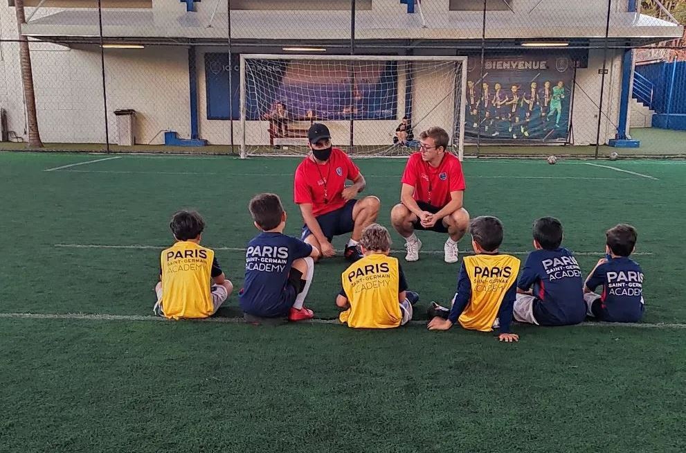 Escolinha do PSG está localizada no bairro Estrela Dalva
