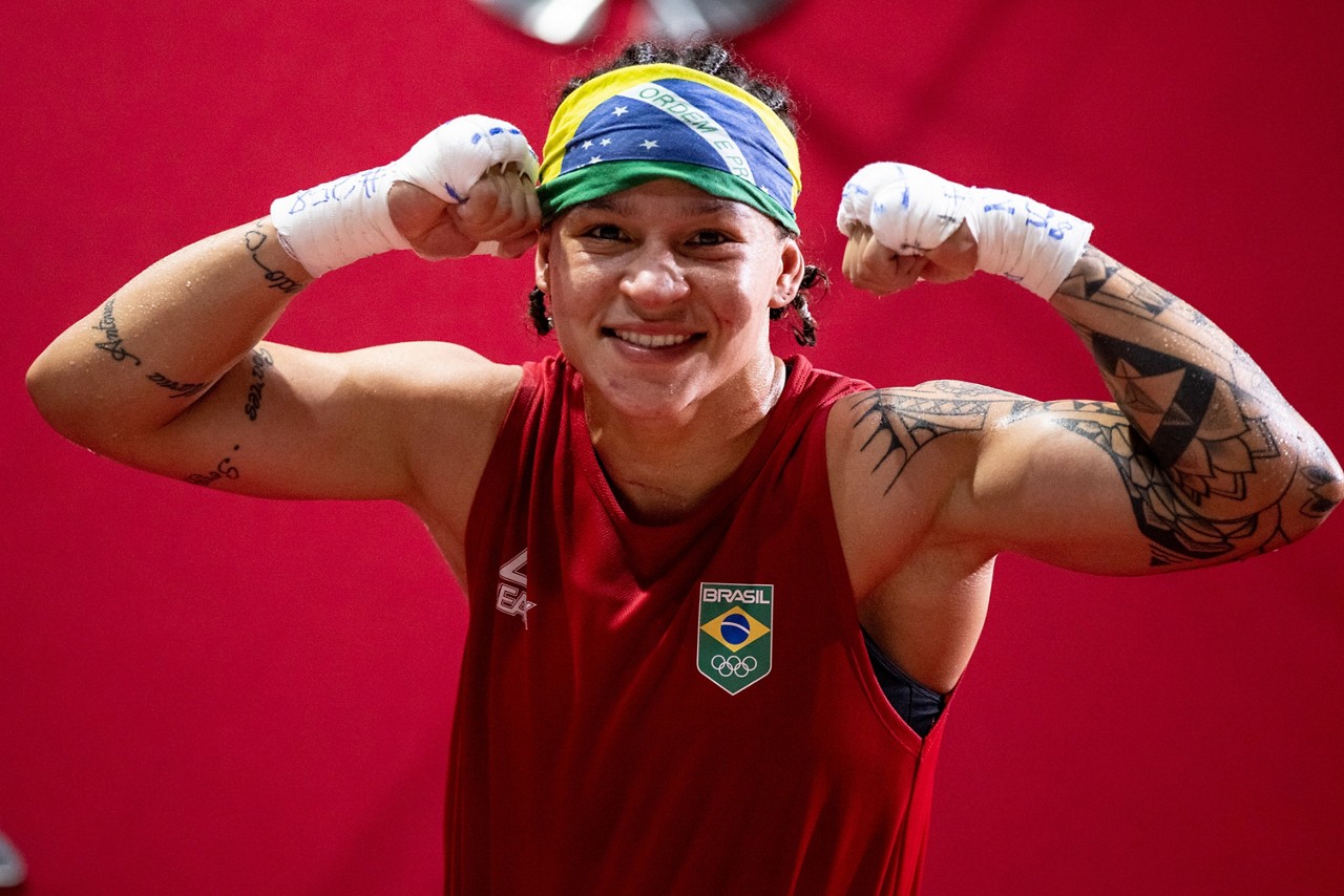 Bia Ferreira, pugilista brasileira
