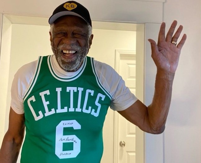 Bill Russell é um dos maiores jogadores da história da NBA