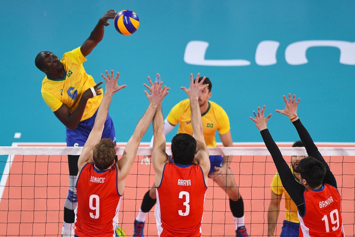Brasil teve seu melhor momento na partida nas duas últimas parciais