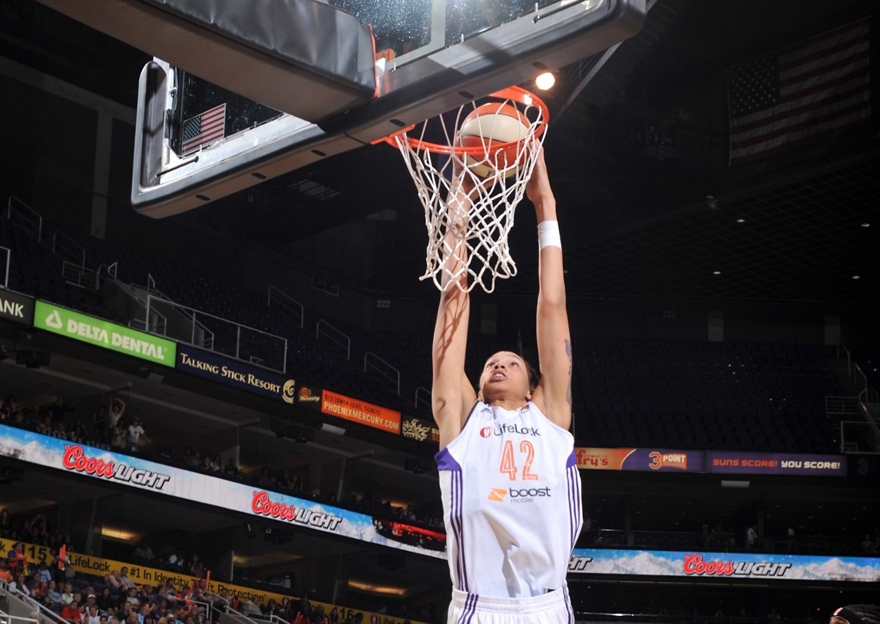Brittney Griner, de 31 anos, foi campeã da WNBA em 2014 pelo Phoenix Mercury