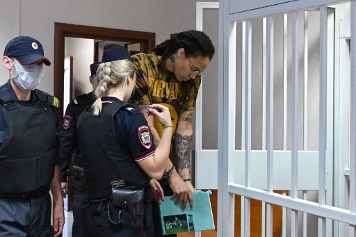 Griner foi barrada no aeroporto em Moscou com THC, substância derivada da maconha, na forma de óleo