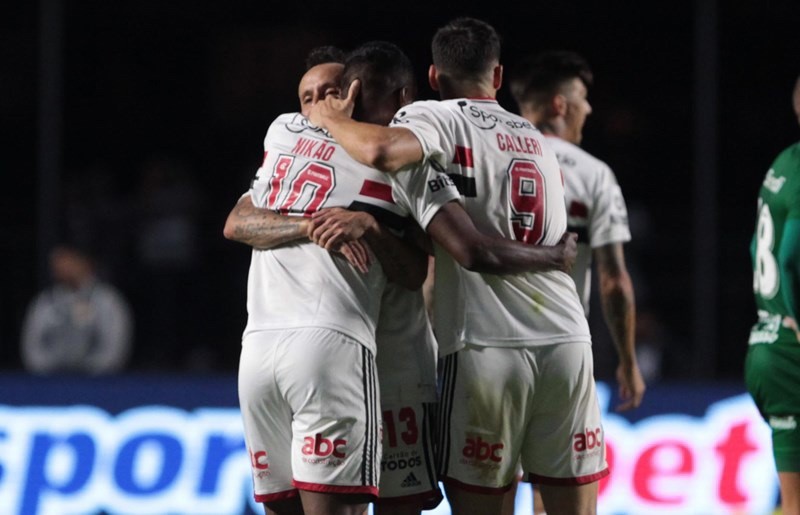 Nikão e Calleri marcaram os gols no jogo contra o Cuiabá