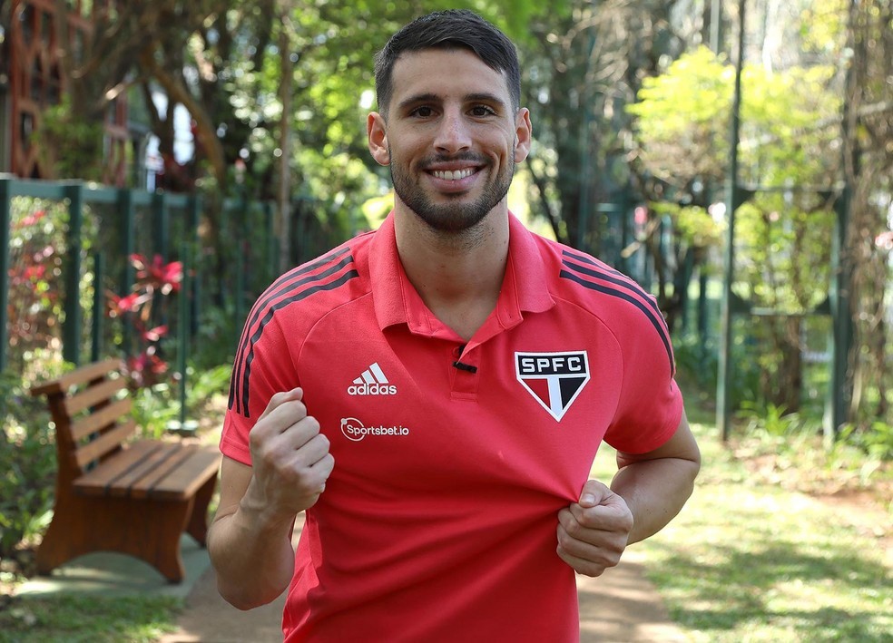 Atacante Jonathan Calleri, do São Paulo