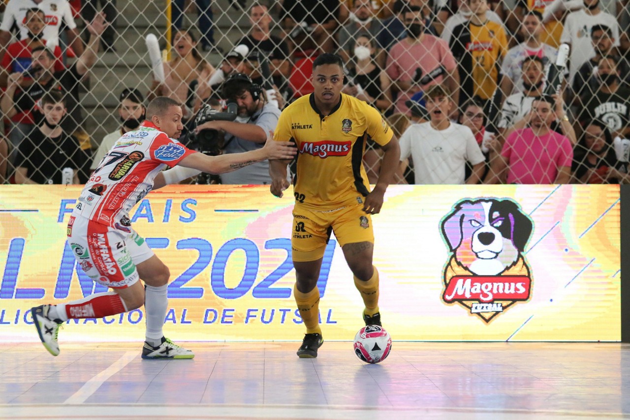 cascavel x magnus liga futsal 2021