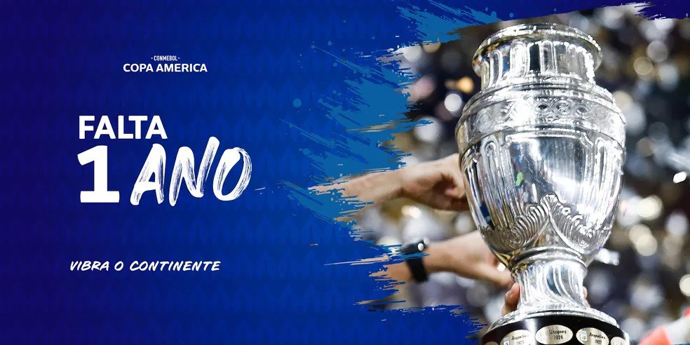Copa América de 2024 será disputada nos Estados Unidos