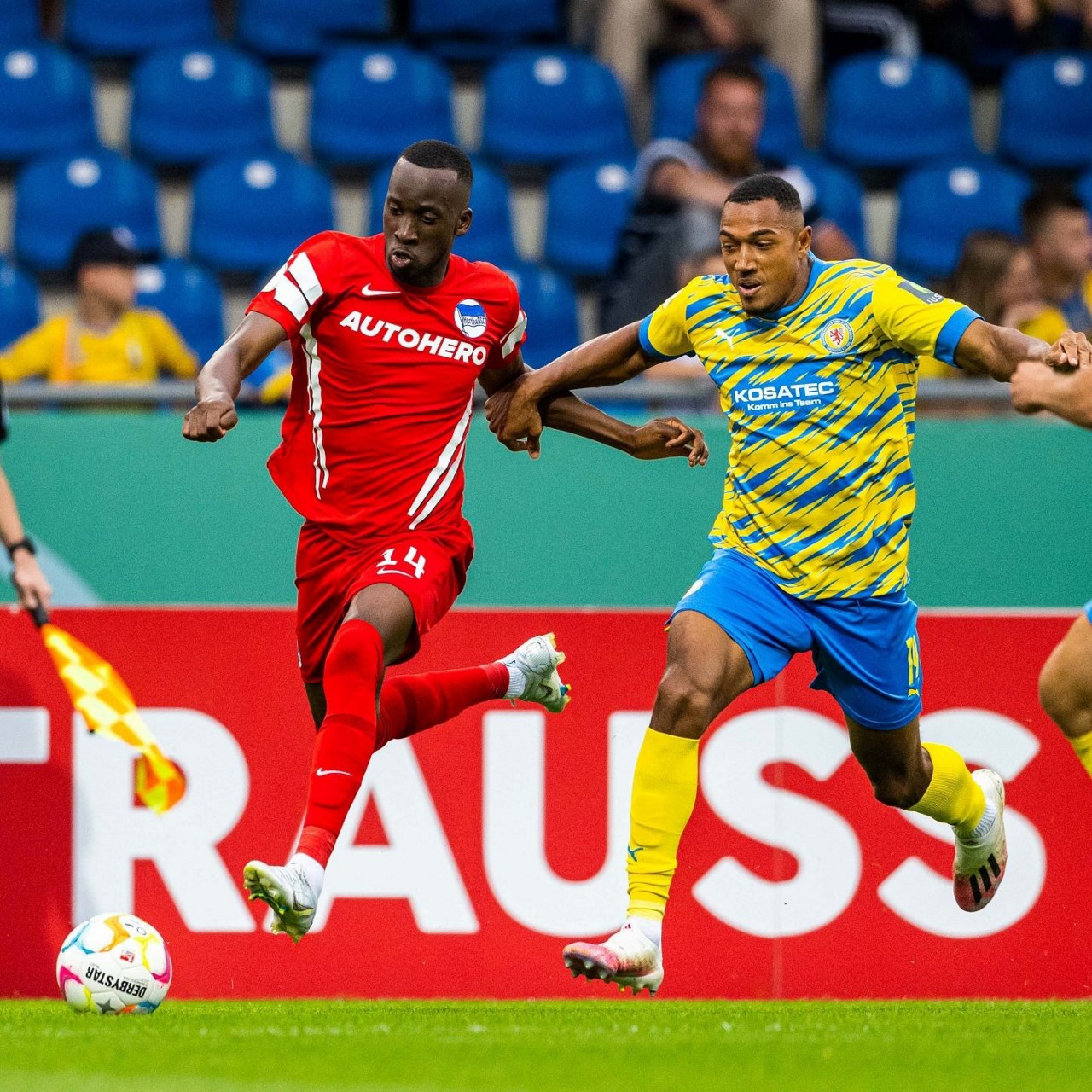 Eintracht Braunschweig eliminou o Hertha nos pênaltis após empate em 4 a 4
