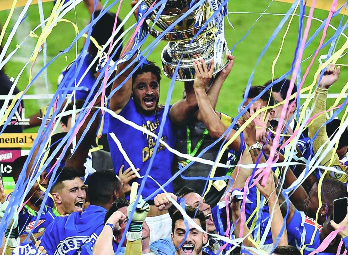 Cruzeiro venceu a Copa do Brasil do ano passado em cima do Flamengo em jogo disputado no Mineirão