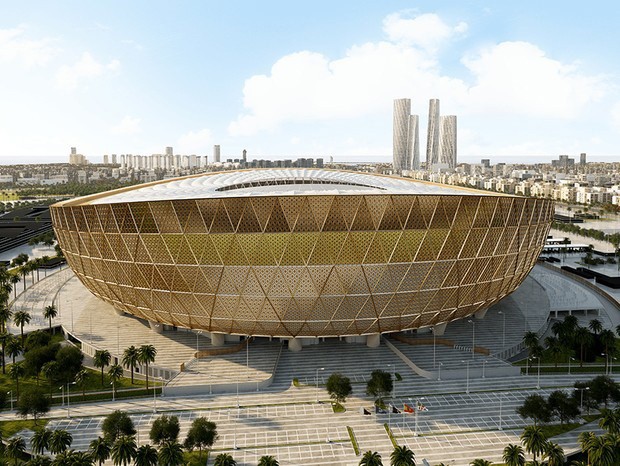 Estádio Lusail, no Catar.