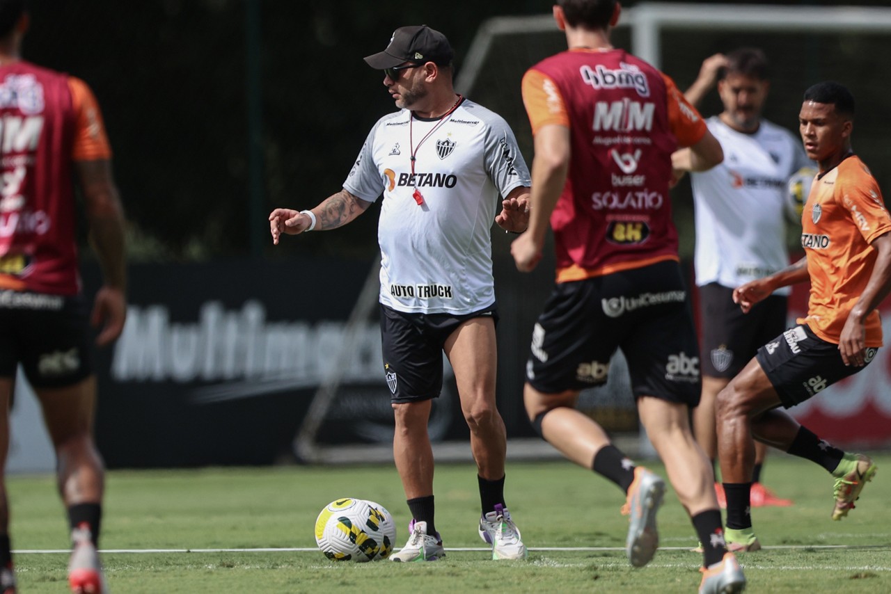 O argentino Turco Mohamed chegou ao Atlético no início da atual temporada
