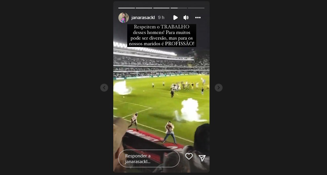 Janara, esposa de Cássio, fala sobre agressão sofrida pelo goleiro