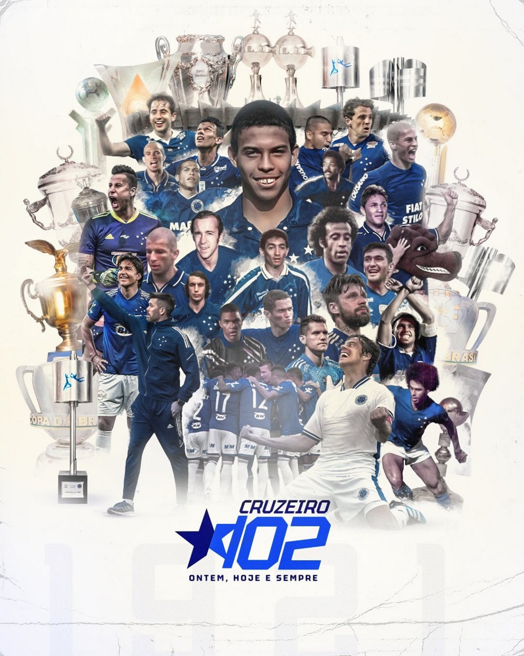 Escolha de jogadores para integrar a homenagem pelos 102 anos do clube gerou polêmica entra a torcida do Cruzeiro