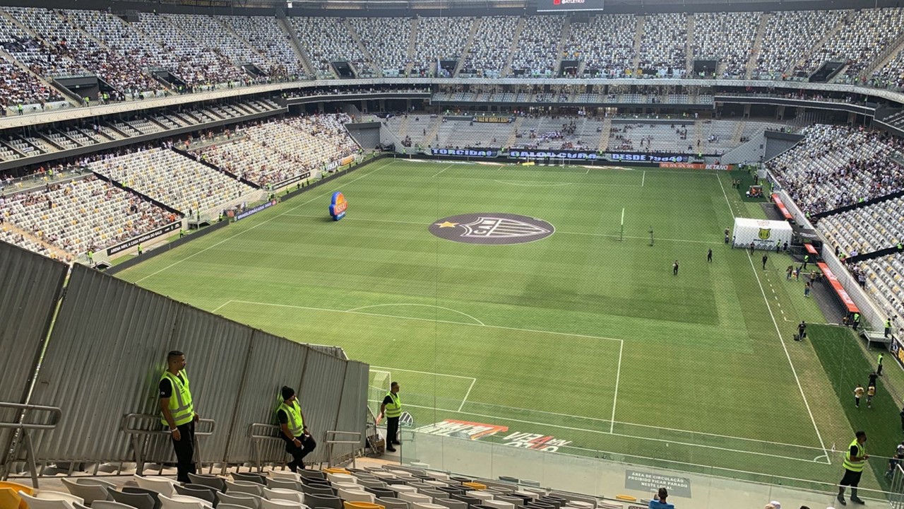 Esse é o primeiro clássico do estádio